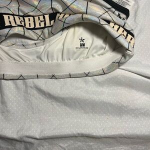 Kids Black and white  rebel athletic Set youth small